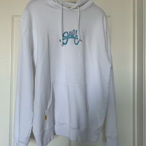 White Golf hoodie.